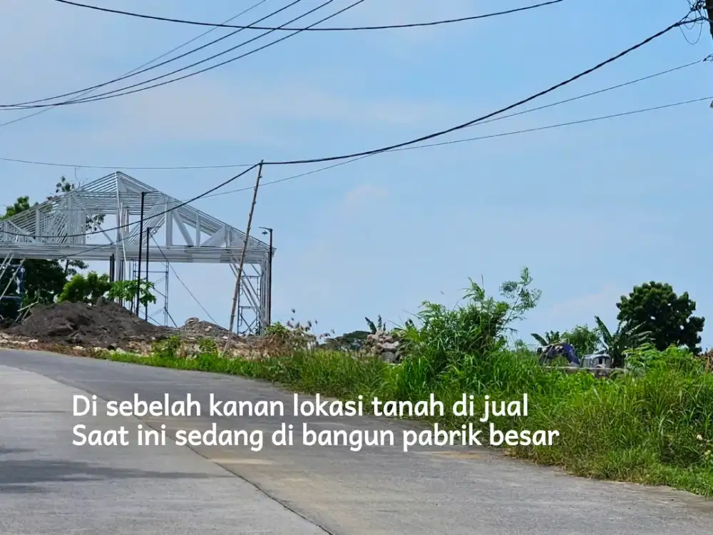 Lahan industri dawar mojokerto