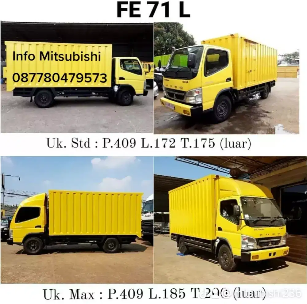 Di Jual Canter 74 box