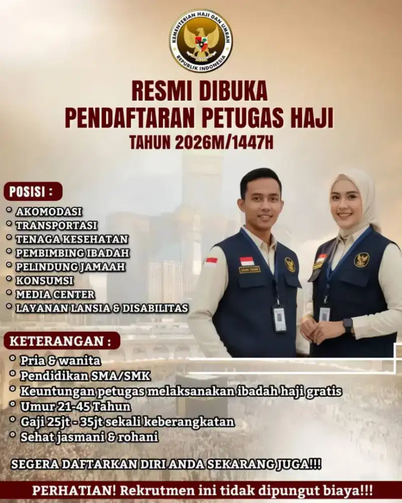 PENDAFTARAN PETUGAS HAJI
