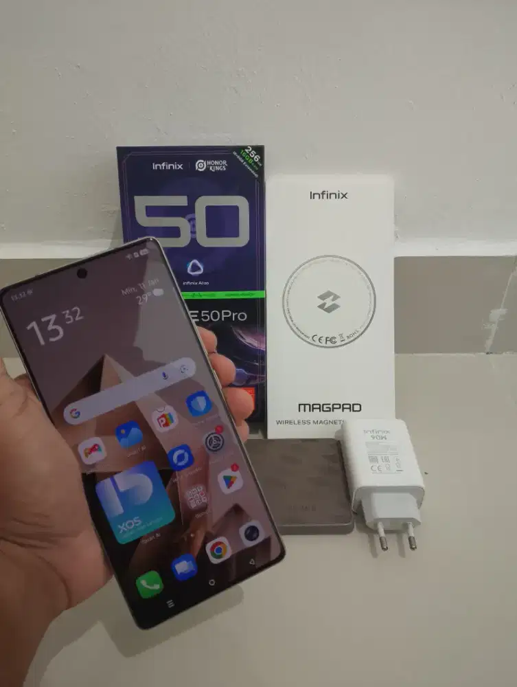 Infinix Note 50 Pro 8+8/256 NFC Fulset ori