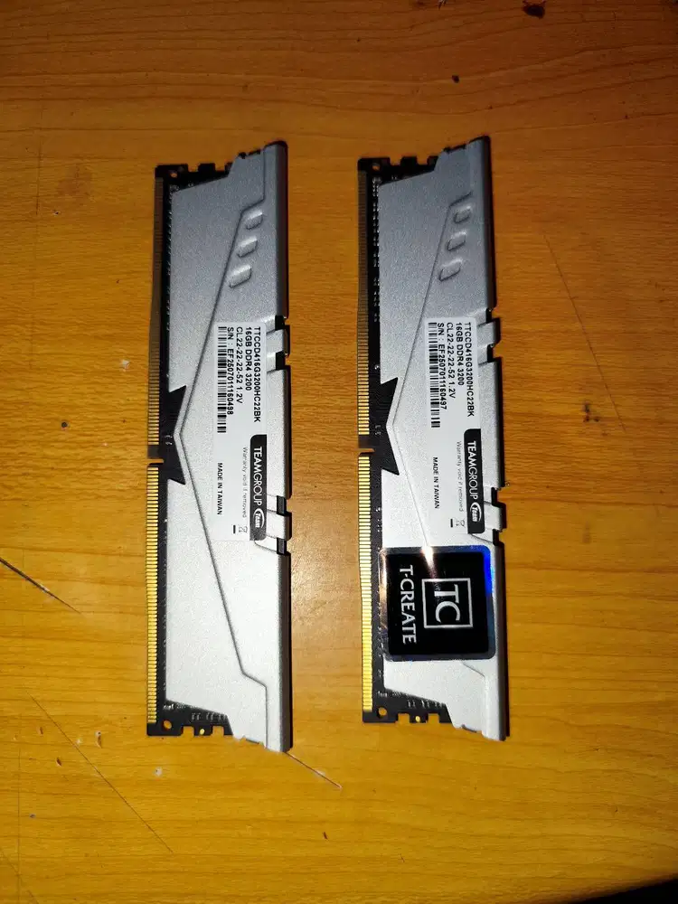 [NEGO] RAM DDR4 TEAMGROUP T-CREATE CLASSIC 10L 32GB (2x16GB) 3200MHz