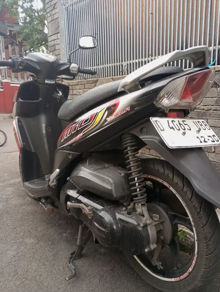 Yamaha Mio J Fi THN 2012 Full Original Mulus Siap Pakai Saja