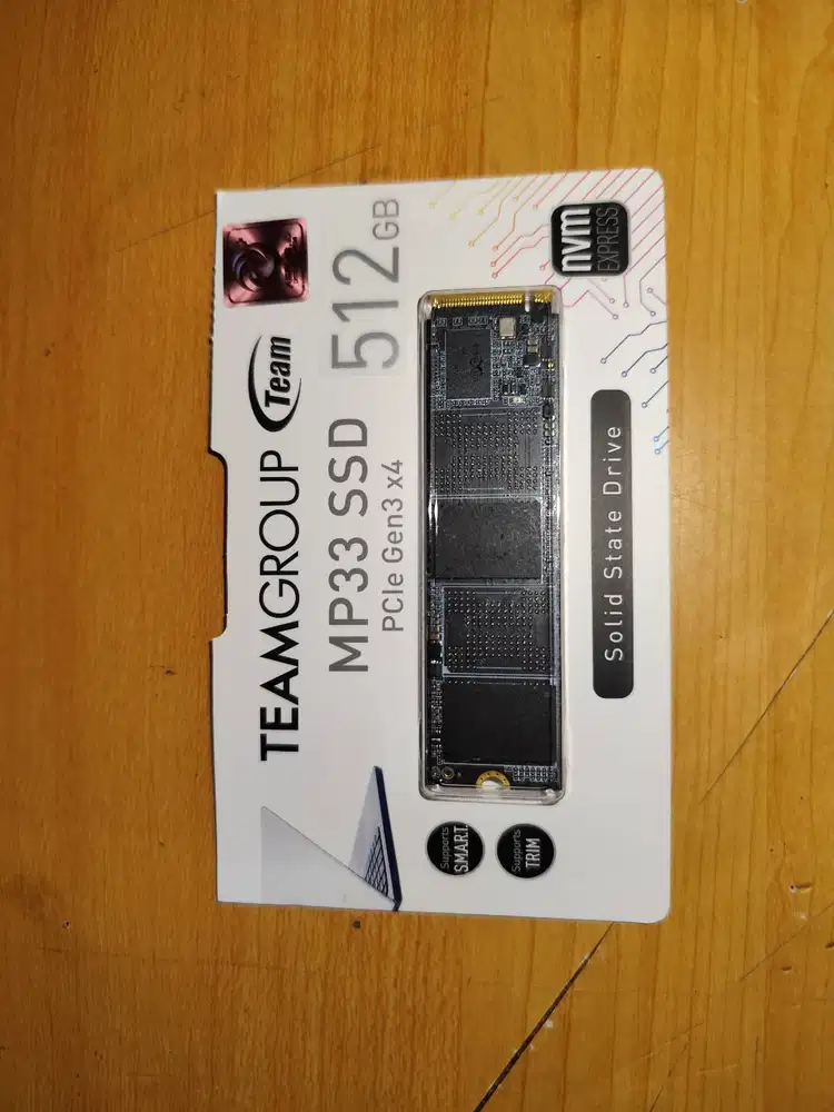 [NEGO] NVMe Team MP33 M.2 512GB PCIe 3.0 x4 GARANSI ON