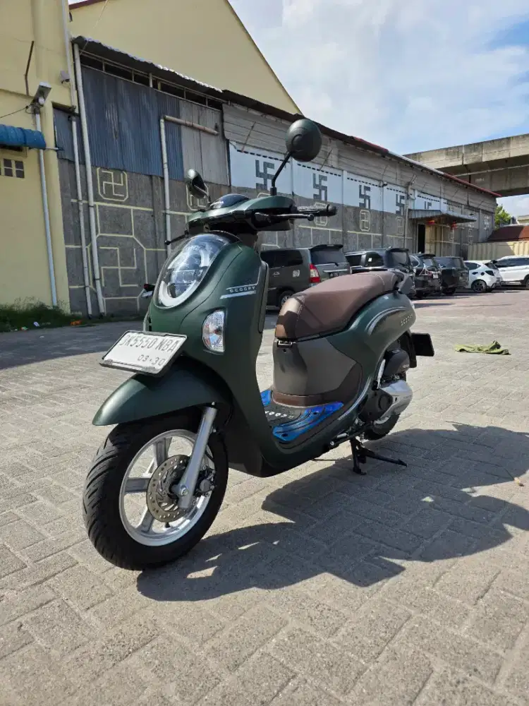 Honda New Scoopy Stylish Hijau 2025