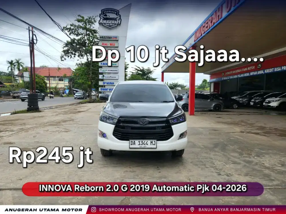 Dp10jt INNOVA G 2019 Automatic Asli Banjar