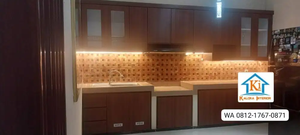 Kitchen Set Custom Surabaya Kaloka Interior