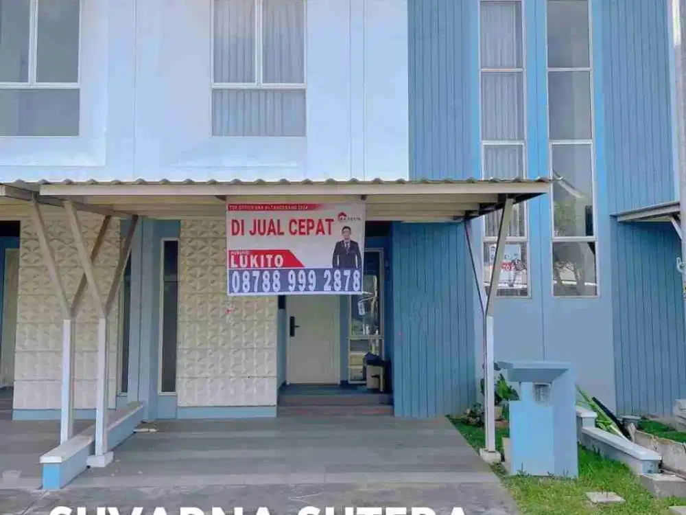 Disewakan Murah Rumah Baru Semi Furnished Suvarna Sutera