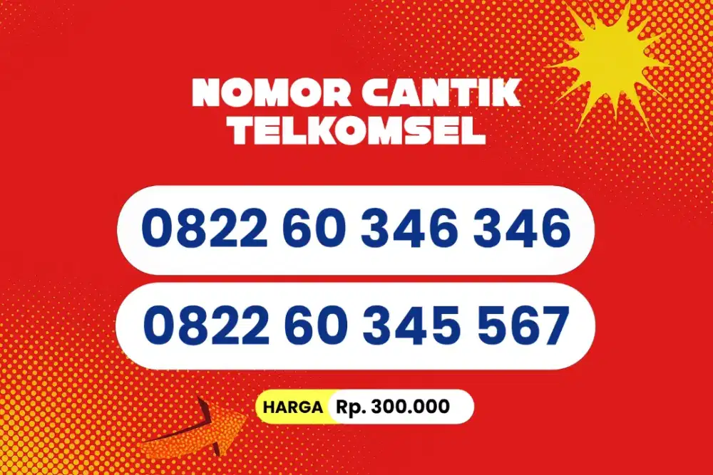 Nomor Cantik Telkomsel Murah