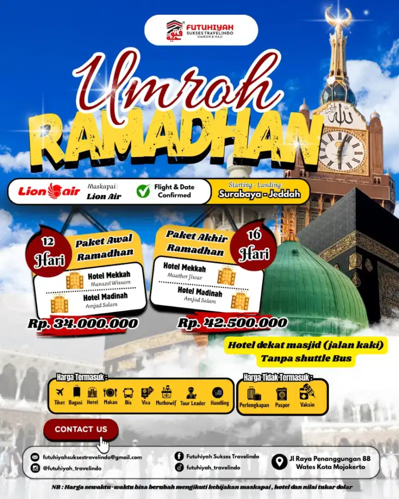 Mitra Futuhiyah Umroh dan Haji