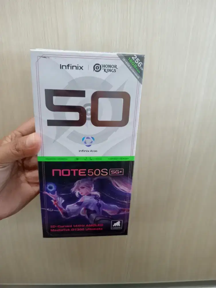 Infinix Note 50s 5G 8/256 Garansi resmi