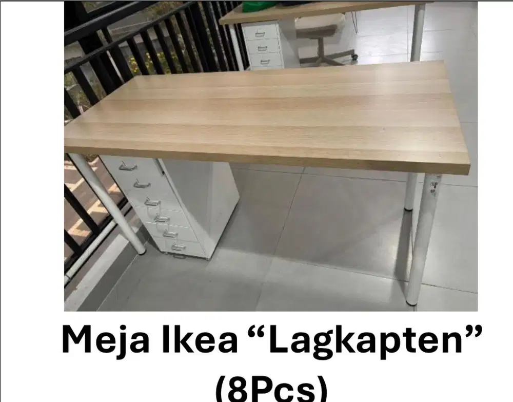 MEJA LACI BANGKU IKEA