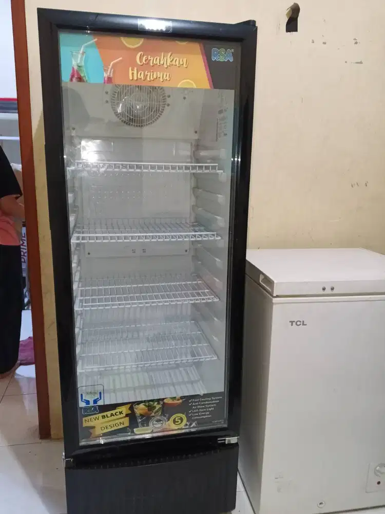 DIJUAL CEPAT – SHOWCASE RSA AGATE 300 BLACK EDITION - 5 rak