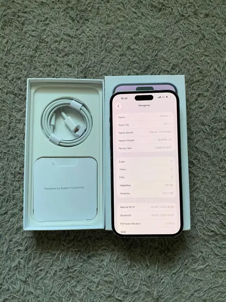 Iphone 14 Promax 128GB Inter