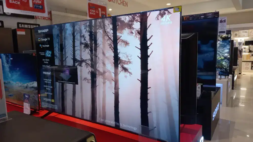 Sharp google tv 75inch