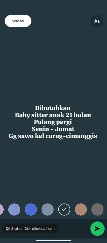 Baby Sitter (pengasuh anak)