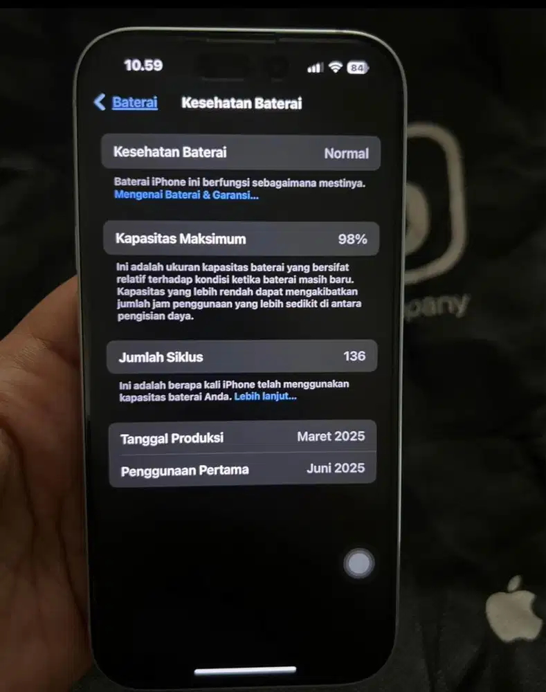 IPHONE 15 128GB IBOX GARANSI ON