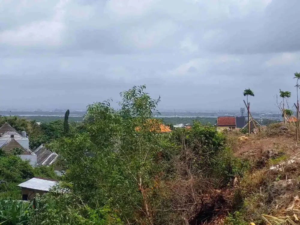 Tanah View Tol & Laut di Jimbaran Luas 225m² Zona Kuning area Investasi Strategis.