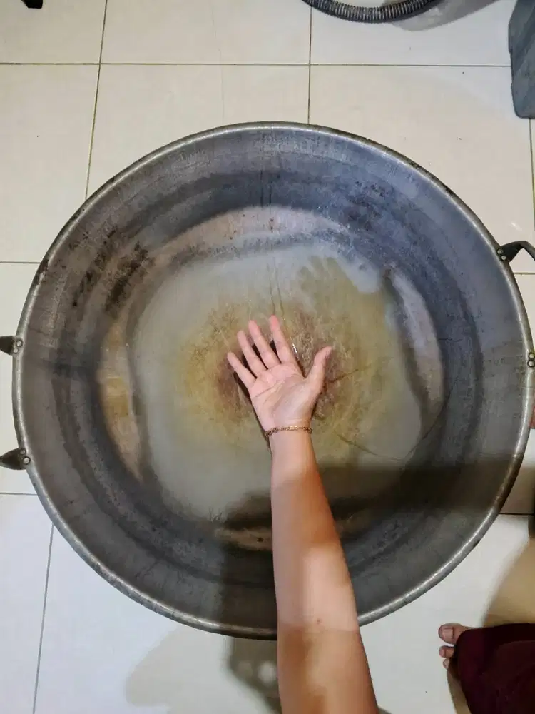 Penngorengan Wajan Besar 60 cm Tebal | Cocok untuk Usaha - Second