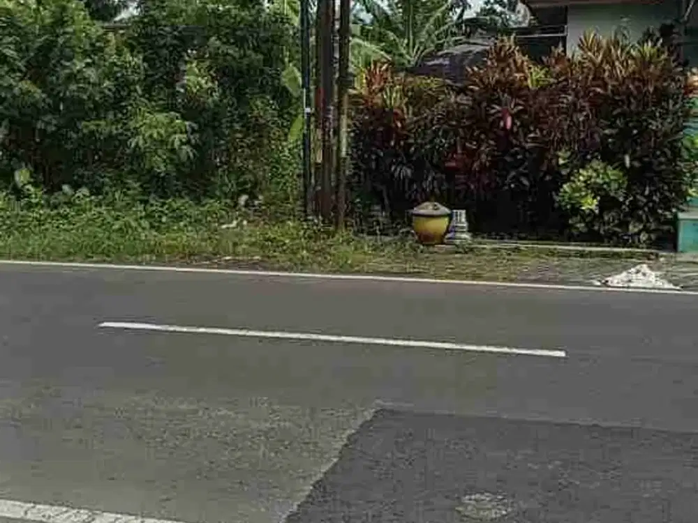 TANAH POROS JALAN RAYA CURUNG REJO KEPANJEN MALANG