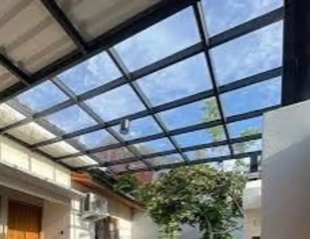 0017 kanopi atap sollarflat