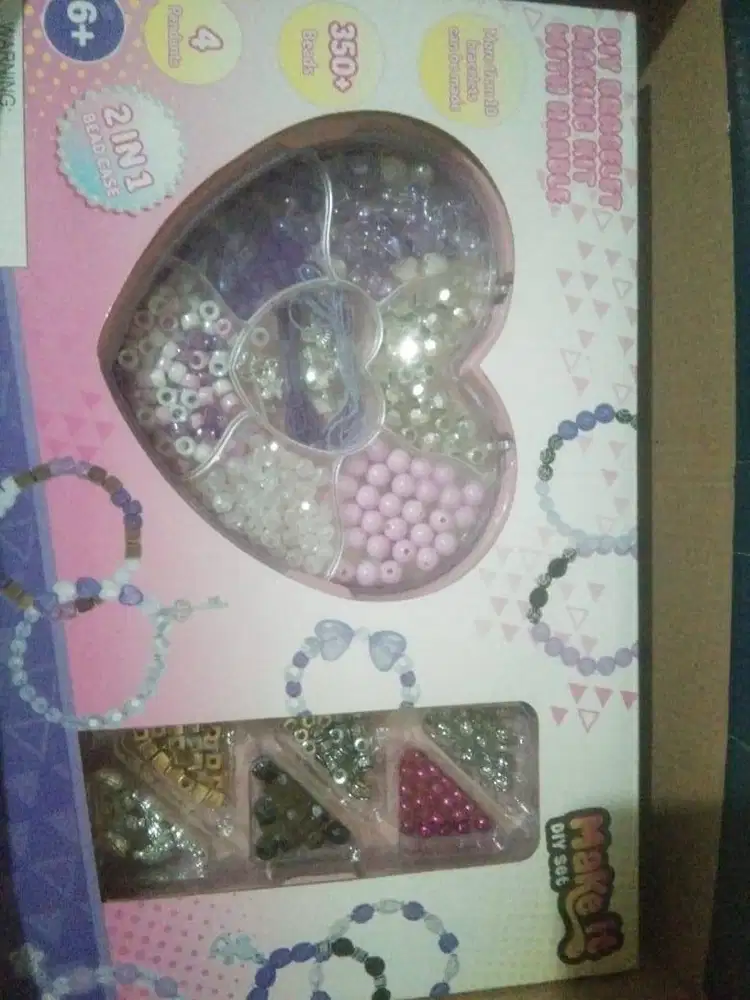 Miniso diy bracelet making kit