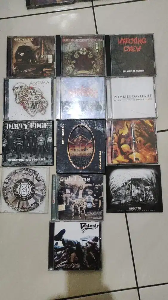 Koleksi cd metal
