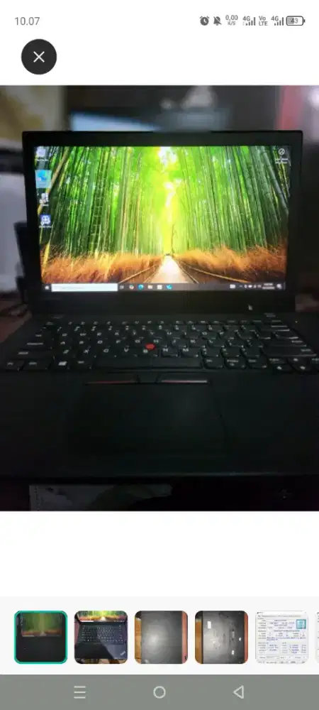 Di jual Laptop Lenovo Thinkpad cepat nego