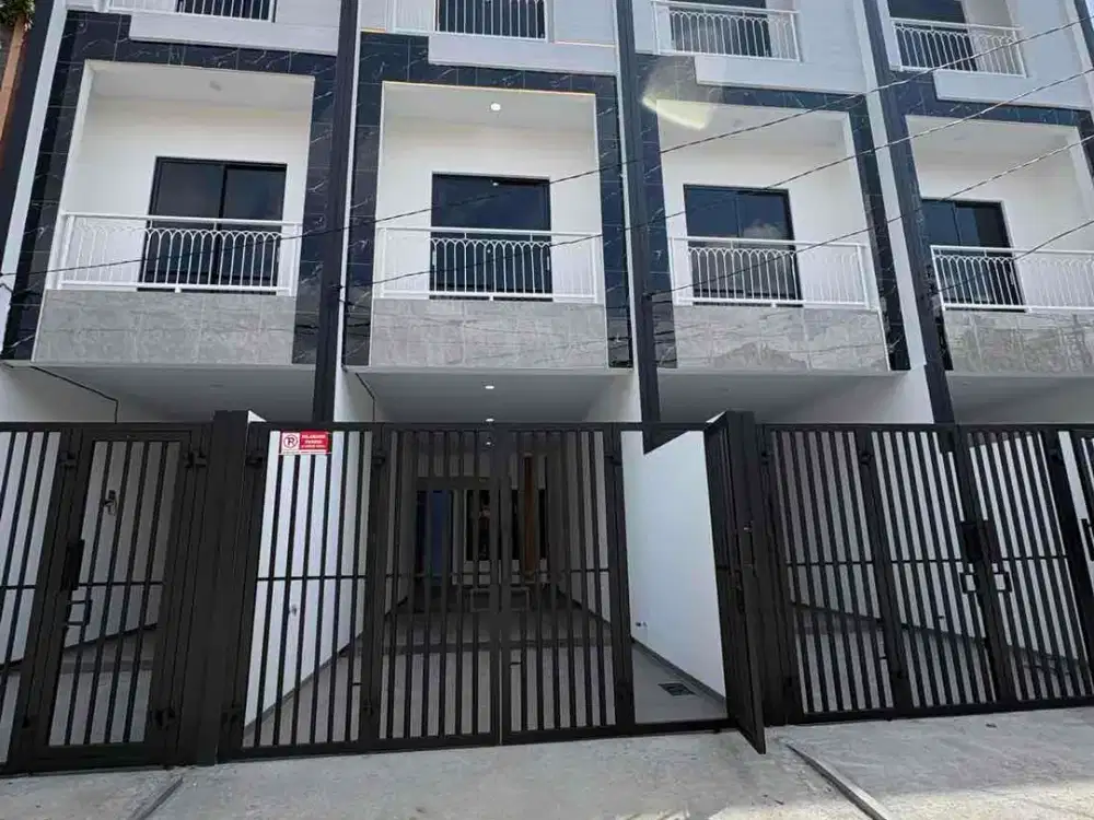 Rumah Baru 3 Lantai Strategis Full Furnish Di Tanjung Duren Jakarta Barat