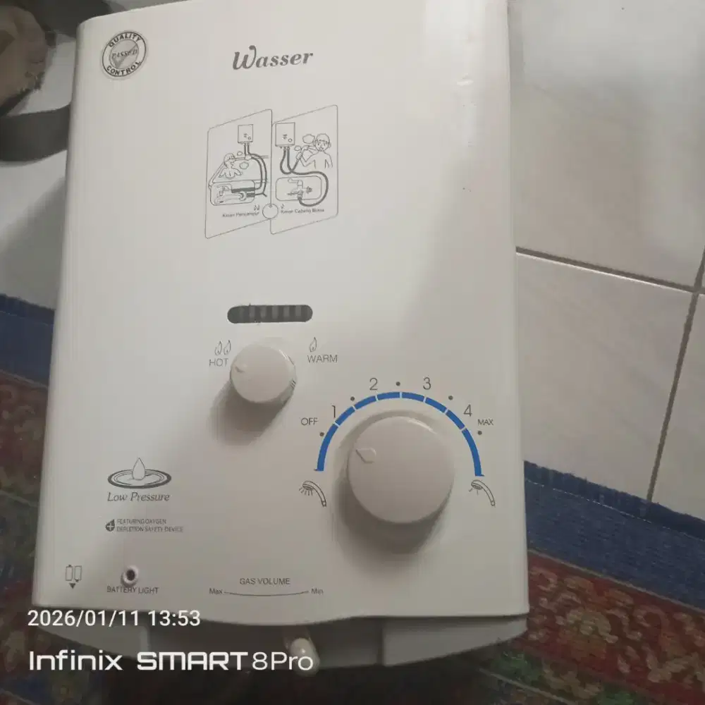 Water heater bekas