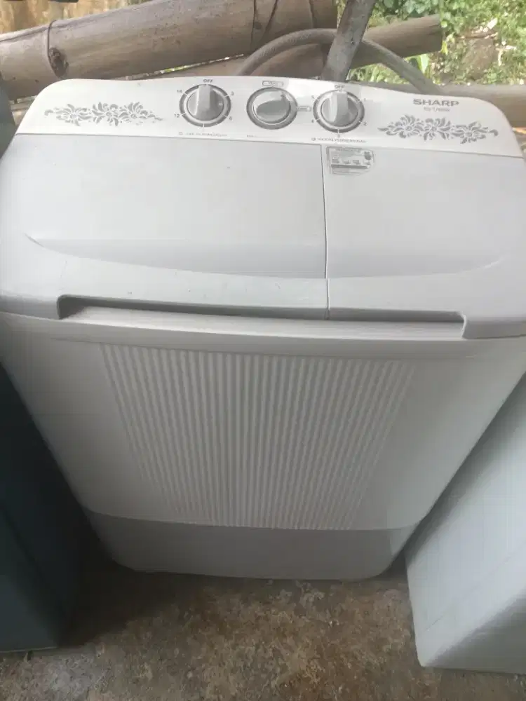 Mesin cuci sharp bekas 2 tabung