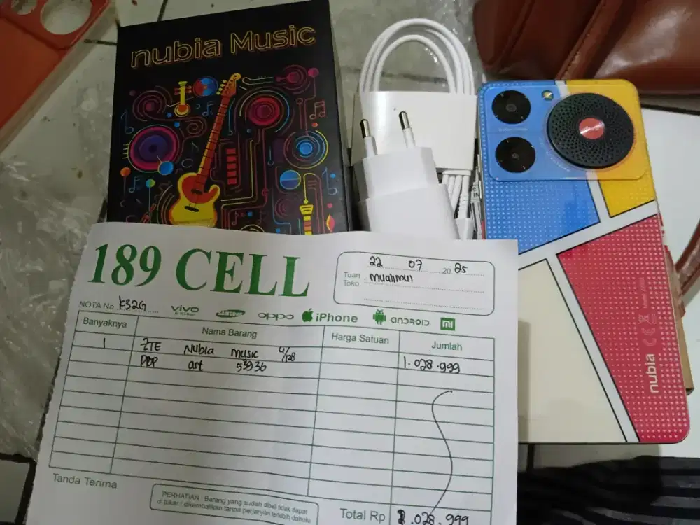 Jual nubia music ram 4/128gb
