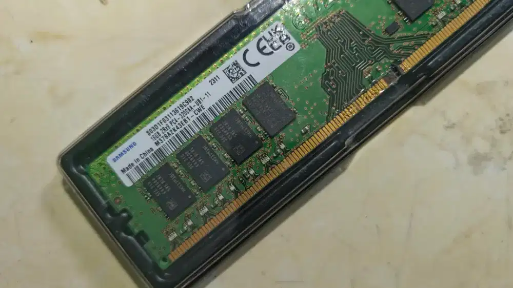 RAM SAMSUNG 16GB DDR4 3200MHz 2Rx8 (Dual Rank) RAM KOMPUTER LONGDIMM