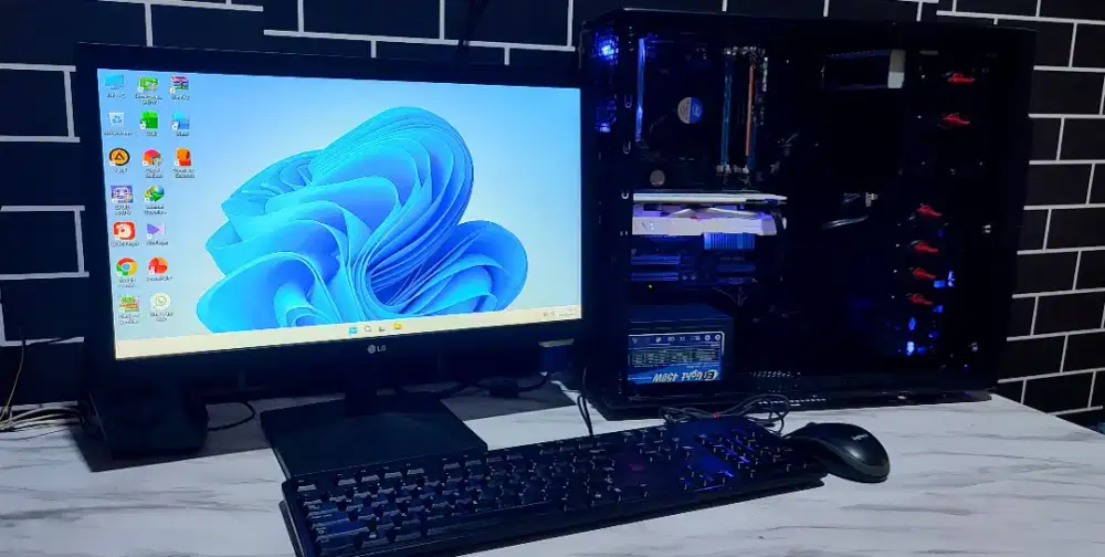 Ready PC Satu Set Siap Pake