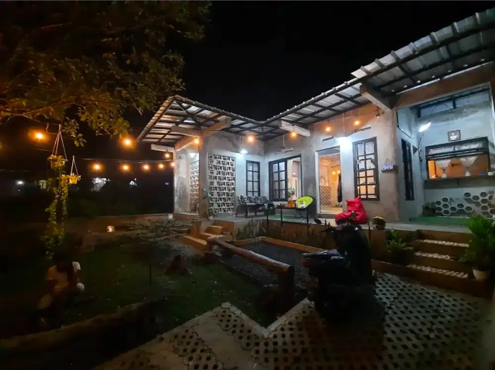 JUAL CEPAT VILLA cantik view megah gunung burangrang