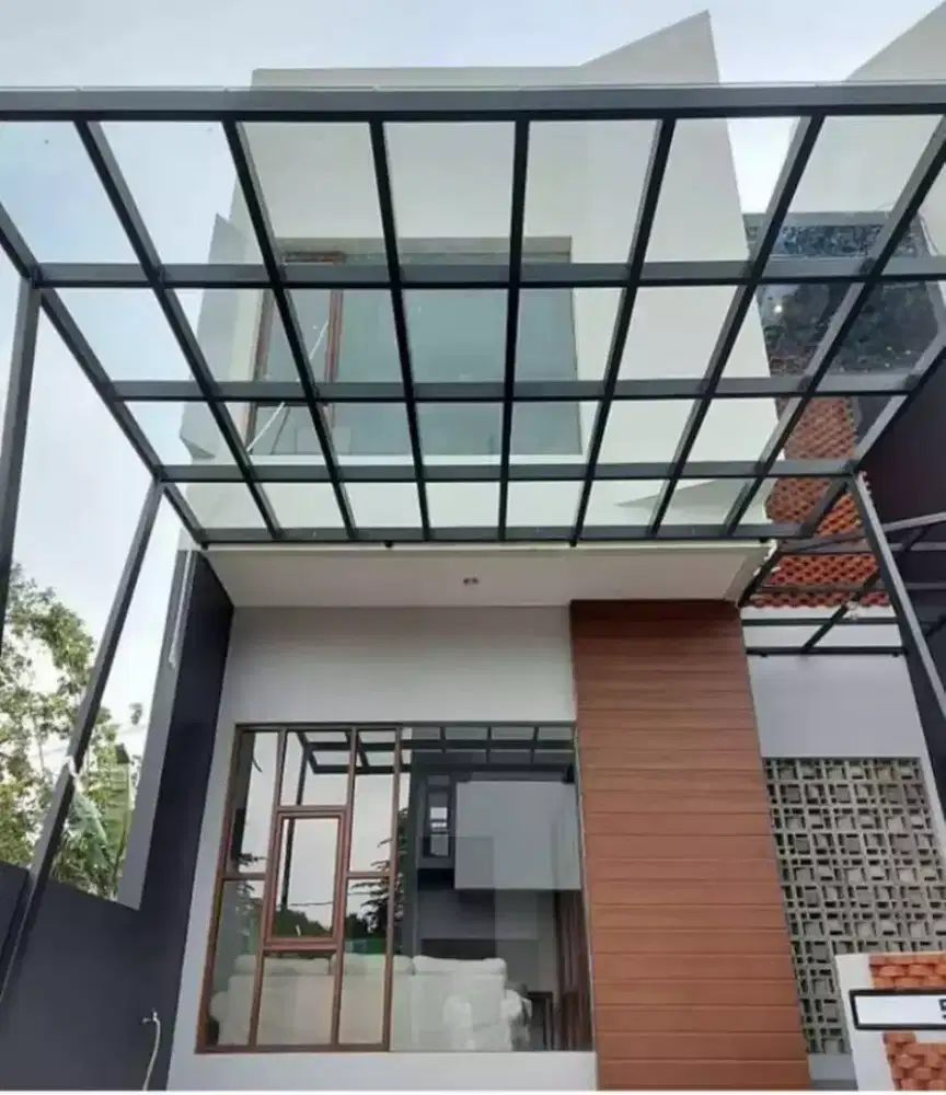 Canopy atap kaca