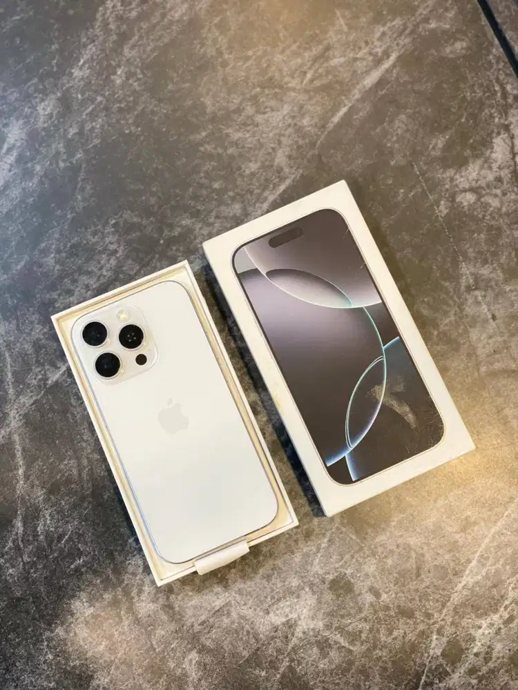 Iphone 16 Pro 128gb second ibox garansi on