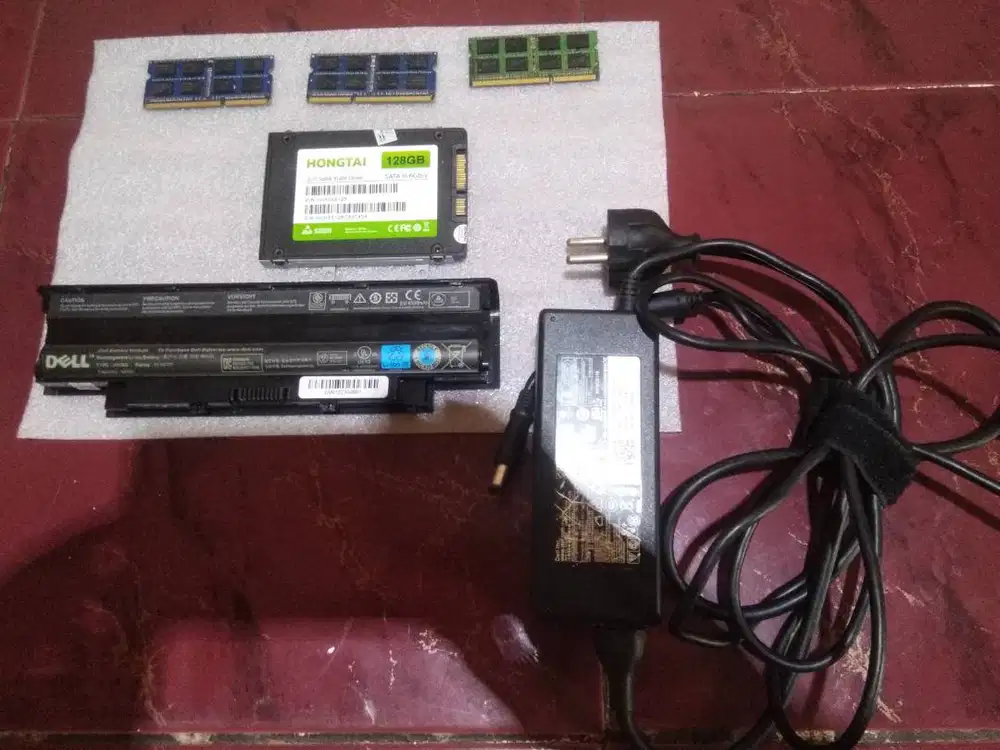 JUAL BORONGAN/SATUAN RAM, SSD, BATERAI & CHARGER LAPTOP