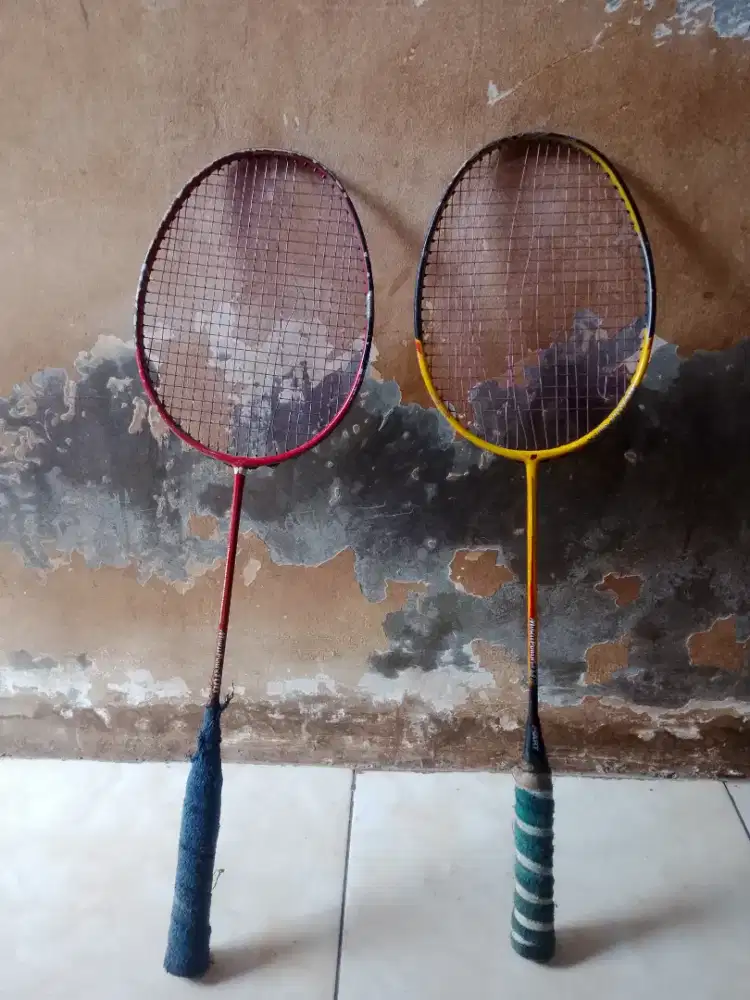 2pcs raket badminton minusan