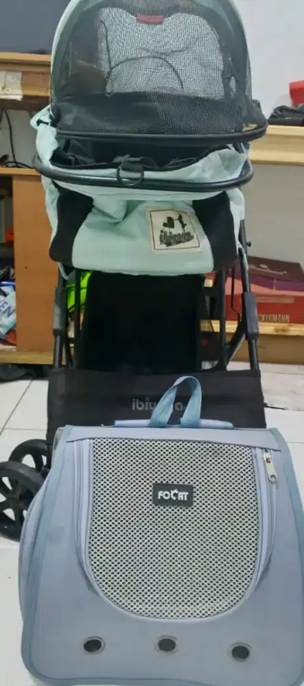 Stroller Doggy masih bagus merek ibiyaya