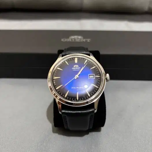 Orient Bambino V4 FAC08004D Jam Tangan Pria Classic Automatic Blue Dia