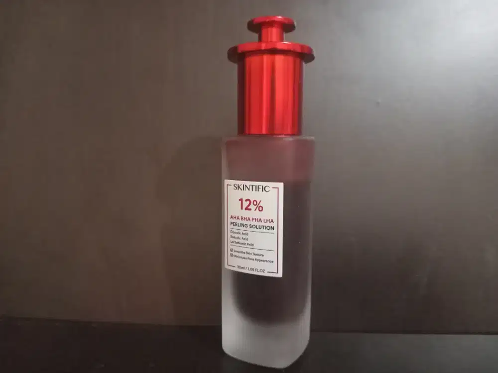 ORI Skintific 12% AHA BHA PHA LHA Peeling Solution 30ml