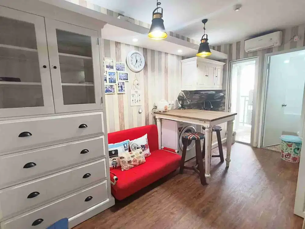 Sewa 3 Bulan 2BR Furnished diatas Mall Bassura City Apartemen