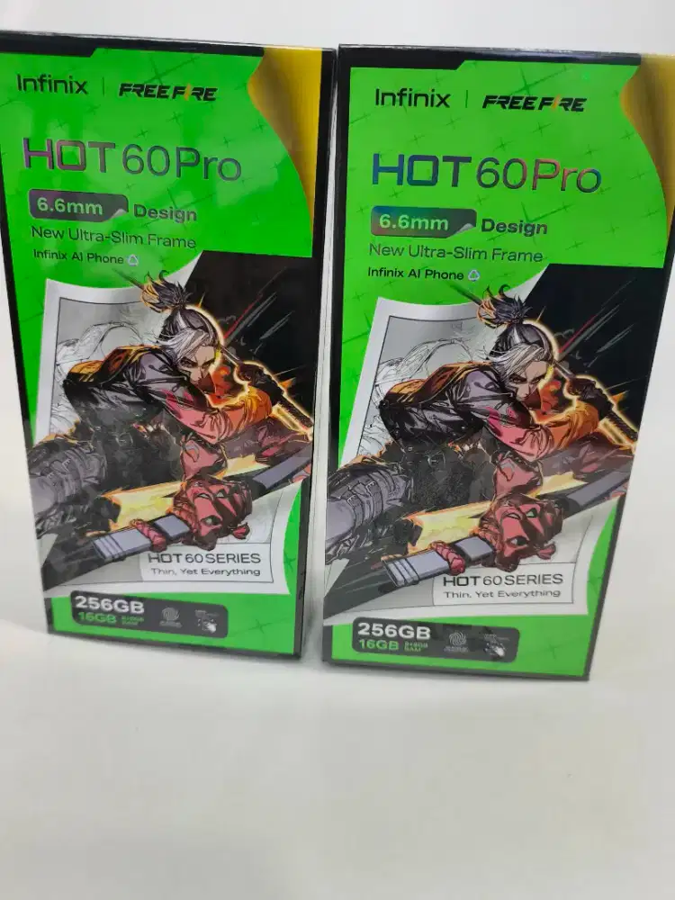 INFINIX HOT 60 PRO 8+8/256GB GARANSI FRESH RESMI INFINIX (NO REPACK)