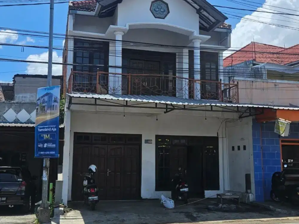 Dijual Rumah Bisnis Strategis Poros Raya Karangploso Malang - Batu