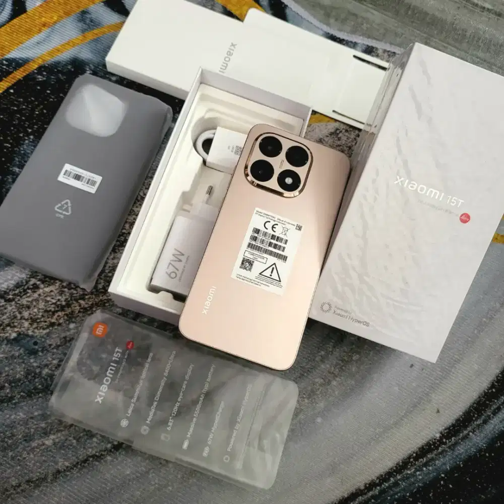 Xiaomi 15T 12/512 buka box