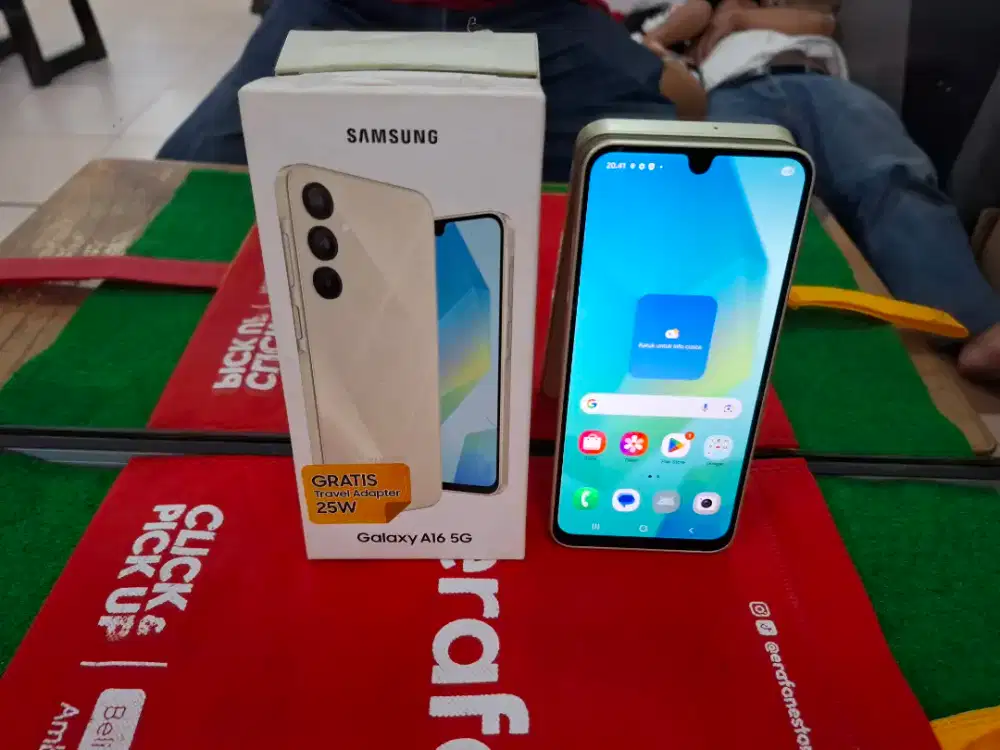 Samsung A16 5G 8/256 GB mulus no minus lengkap