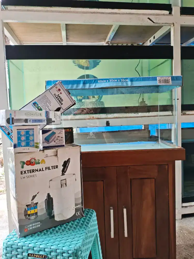 Paket aqua scape aquarium