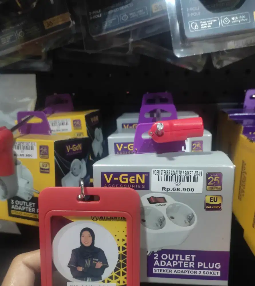 VGEN STEKER ADAPTER 2 SOKET VST-04