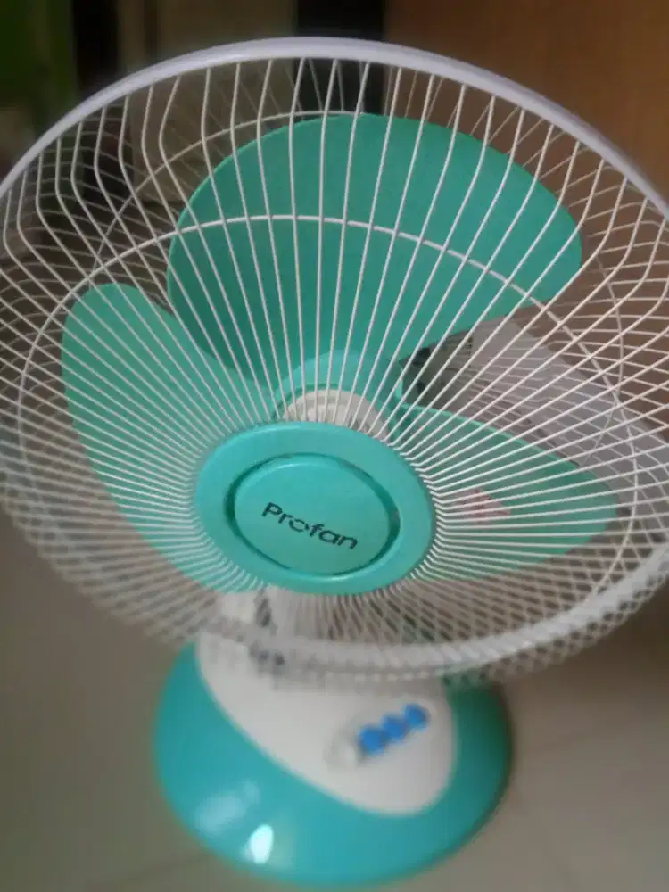 Kipas angin merk profan bisa di bilang baru, baru dipakai 2 hari .