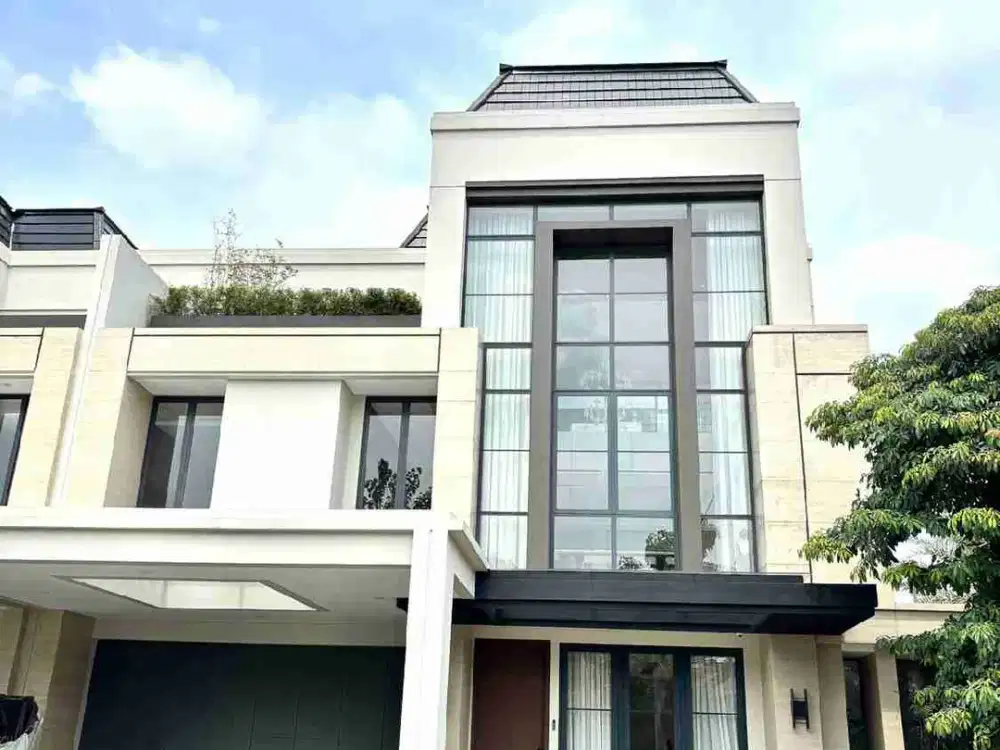 rumah mewah di kawasan BSD City, selangkah ke tol
